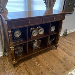 Baker Furniture Cabinet/Console/Bookcase (EXC.)