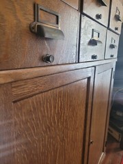 Yawman and Erby Oak Antique Cabinet