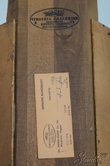 66203: HENKEL HARRIS Virginia Galleries Mahogany Corner Cabinet