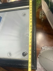 Original mirrored wall cabinet removed from a 1920s home.
