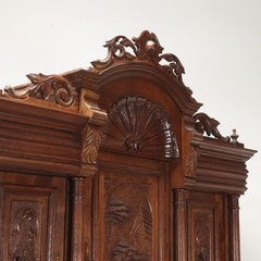 Antique Cupboard Neo-Renaissance Style Oak France XIX Century Original