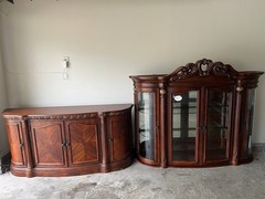 Wooden China Cabinet