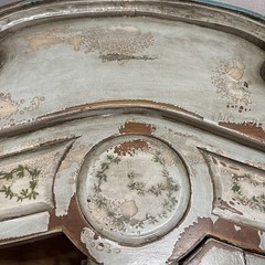 MAGNIFICENT Italian Painted Armoire!