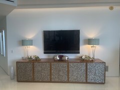 CUPBOARD AND LAMPS