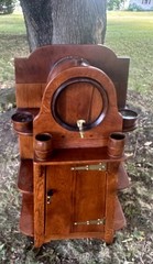 SUPERB Antique “Shop of the Crafter” Liquor Cabinet – Stickley Era!