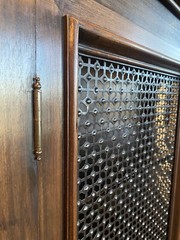 Antique Bar Curio Caninet