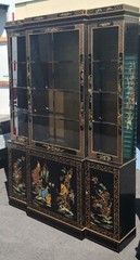 oriental china hutch cabinet