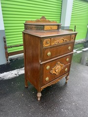 Antique Victorian Walnut Cabinet