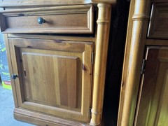 Oak Wood Television Cabinet