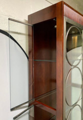 Art Deco Style Ethan Allen Display Vitrine or Curio Cabinet