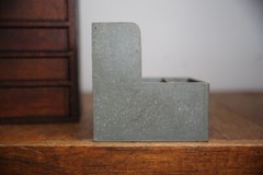 Vintage Howards Photo Lab wood Camera Film Tool box Cubby Antique Desk Organizer