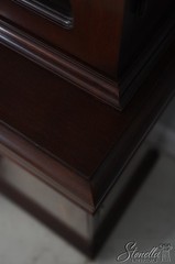 71978: KARGES 4 Door Mahogany Breakfront China Cabinet