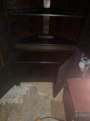 Antique Corner Cupboard