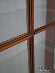 69783: COLOMBO MOBILI Italian Biedermeier Style Curio Display Cabinet