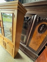 19th Century Piece Irish Pine Cupboard
