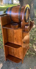 SUPERB Antique “Shop of the Crafter” Liquor Cabinet – Stickley Era!