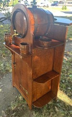 SUPERB Antique “Shop of the Crafter” Liquor Cabinet – Stickley Era!