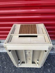 MCM File Cabinet by Contico STACKABLE Plastic Structo-File Vintage