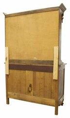 Antique Cupboard, Display, Vaisselier Louis XV Style Fruitwood, 1800s, Handsome!