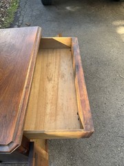 Antique Eastlake Victorian Walnut Washstand/Commode Cabinet Late 1890s.