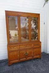 Henry Link Mandarin Collection Breakfront China Display Cabinet 3496