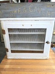 Vintage Medical Display Case, Apothecary Cabinet, Barber Sterilizer, Art Deco
