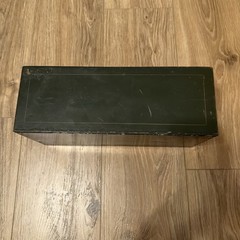 Vintage Fire-Proof Furniture & Construction Green Drawer Card Filing Cabinet Box