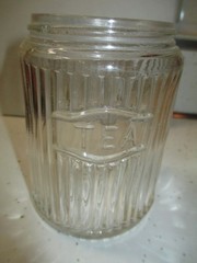 Hoosier Cabinet Original Tea Jar Lot #123