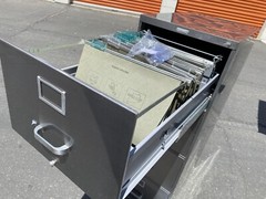 Vintage McDowell And Craig Industrial Metal File Cabinet