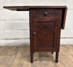 Antique Pembroke Drop Leaf Side Table Nightstand