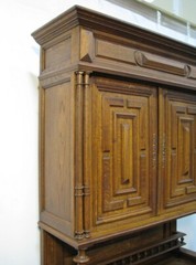 19th Century French Oak Sideboard – Cabinet; Henri II Renaissance Revival