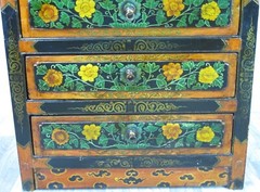 Tibetan Chest with 6 Drawers 1