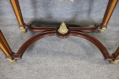 Bronze Mounted French Louis XVI Style Vitrine Display Cabinet