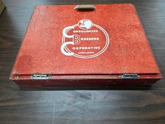 Consolidated Breeders Cooperative Veterinarian Records Cabinet Antique Vintage