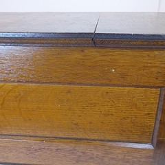 Antique Quarter Sawn Oak 2 Drawer Library Card Catalog File Cabinet Stackable