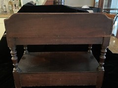 Antique Miniature Period Late 18th Early 19th C Child’s Washstand W/Bowl & Pitch