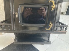 Antique Eastlake Style Curio Cabinet 20in Long 24in High