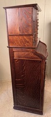 Antique Oak Ransom & Randolph Dental Cabinet Model #38
