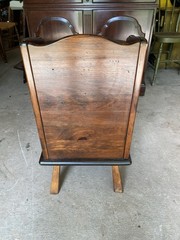 Ethan Allen Dark Antiqued Pine Old Tavern Mid Century Small Side End Table