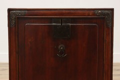 Chinese Antique Pine Tabletop Hall Bath or Jewelry Cabinet #56142