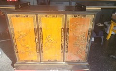 Drexel ‘Et Cetera’ Chinoiserie Flip Top Server Used