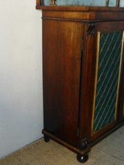 Antique Gillows regency rosewood chiffonier credenza sideboard