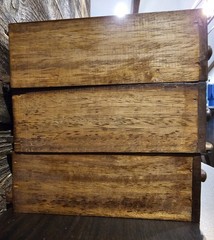 Antique 18 Drawer Hardwood Table Top Apothecary Cabinet ~ EXCELLENT COND ~