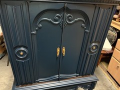 1930’s Antique Majestic Radio Cabinet Reclaimed VERY COOL