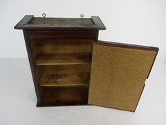 Mid Century Kitchen Apothecary Medicine Pharmacy Bathroom Wall hanging Cabinet B