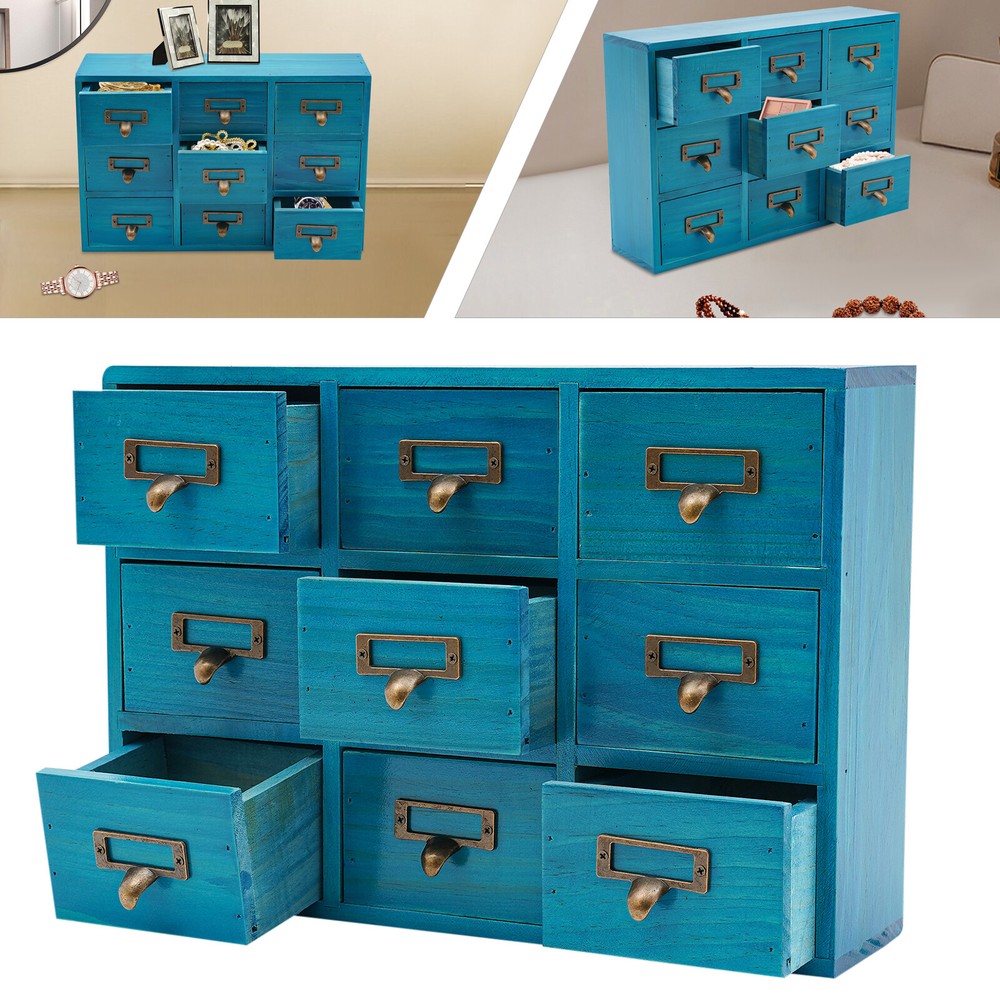 9 Drawers Apothecary Cabinet Apothecary Chest Cabinet Catalog Herb Storage Box