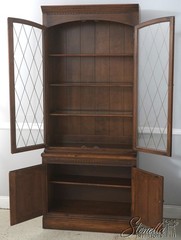 73492: ETHAN ALLEN Maple 2 Door China Cabinet