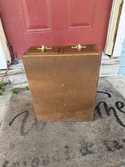 Vintage Oak 2 Drawer Filing Cabinet Card Catalog “Very Nice”