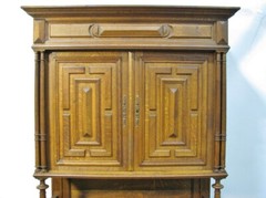 19th Century French Oak Sideboard – Cabinet; Henri II Renaissance Revival