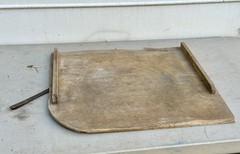 Antique Oak Sellers Tray Bracket RESERVED FOR shen8456